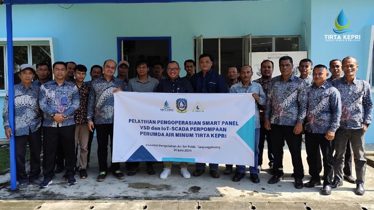 Tirta Kepri Tingkatkan Sistem Perpompaan melalui Pelatihan Smart VSD dan IoT-SCADA