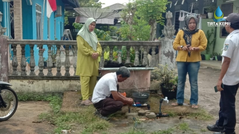 Sosialisasi Penggunaan Air dan Penyerahan 40 SR Baru di Cabang Kijang