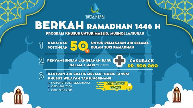 Program Berkah Ramadhan 1446 H untuk Rumah Ibadah